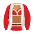 2019 Ugly Christmas Sweater Santa Claus Printed Loose Sweater Men Women Pullover Christmas Novelty Autumn Winter Tops Clothing - menochic